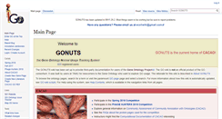 Desktop Screenshot of gowiki.tamu.edu