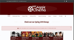 Desktop Screenshot of cinema.tamu.edu