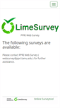 Mobile Screenshot of pprisurvey.tamu.edu