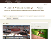 Tablet Screenshot of livestockvetento.tamu.edu