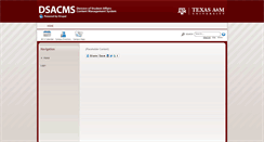 Desktop Screenshot of dsacms.tamu.edu