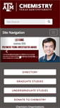 Mobile Screenshot of chem.tamu.edu
