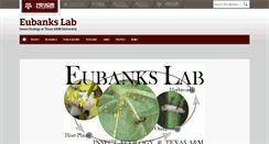 Desktop Screenshot of eubankslab.tamu.edu