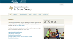 Desktop Screenshot of bexar-tx.tamu.edu