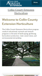 Mobile Screenshot of collincountygardening.tamu.edu