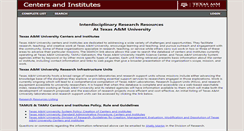 Desktop Screenshot of ci.tamu.edu