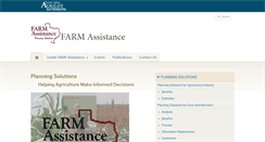 Desktop Screenshot of farmassistance.tamu.edu