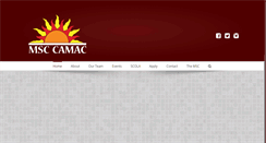 Desktop Screenshot of camac.tamu.edu