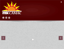 Tablet Screenshot of camac.tamu.edu