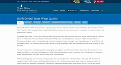 Desktop Screenshot of nctx-water.tamu.edu