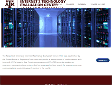 Tablet Screenshot of itec.tamu.edu