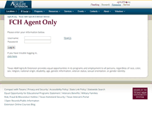 Tablet Screenshot of fcsagents.tamu.edu