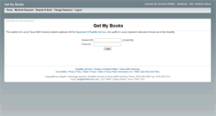 Desktop Screenshot of getmybooks.tamu.edu