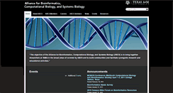 Desktop Screenshot of abcs.tamu.edu