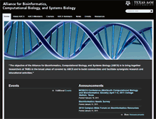 Tablet Screenshot of abcs.tamu.edu