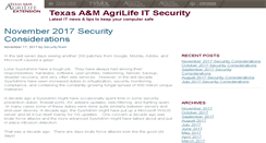 Desktop Screenshot of ait-security.tamu.edu