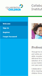 Mobile Screenshot of collabforchildren.tamu.edu