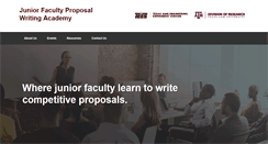 Desktop Screenshot of jfa.tamu.edu