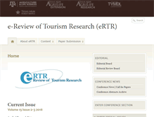 Tablet Screenshot of ertr.tamu.edu