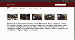 Desktop Screenshot of mgc.tamu.edu