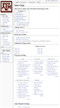Mobile Screenshot of itscwiki.tamu.edu