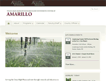 Tablet Screenshot of amarillo.tamu.edu