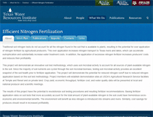 Tablet Screenshot of n-fertilization.tamu.edu