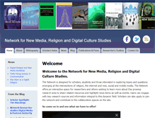 Tablet Screenshot of digitalreligion.tamu.edu