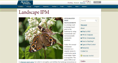 Desktop Screenshot of landscapeipm.tamu.edu