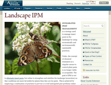 Tablet Screenshot of landscapeipm.tamu.edu