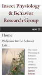 Mobile Screenshot of behmerlab.tamu.edu