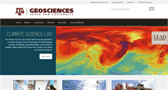 Desktop Screenshot of climatology.tamu.edu