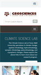 Mobile Screenshot of climatology.tamu.edu