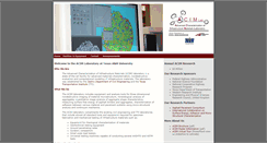 Desktop Screenshot of acim.civil.tamu.edu