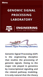 Mobile Screenshot of gsp.tamu.edu