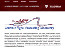 Tablet Screenshot of gsp.tamu.edu