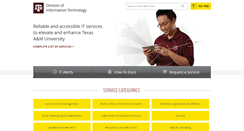 Desktop Screenshot of it.tamu.edu