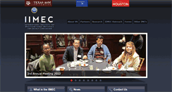Desktop Screenshot of iimec.tamu.edu