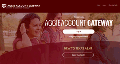 Desktop Screenshot of gateway.tamu.edu