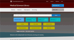 Desktop Screenshot of msl.library.tamu.edu