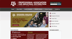 Desktop Screenshot of paid.tamu.edu
