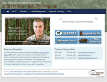 Tablet Screenshot of military.tamu.edu