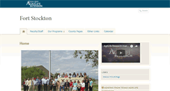 Desktop Screenshot of ftstockton.tamu.edu