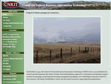 Tablet Screenshot of cnrit.tamu.edu
