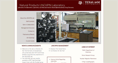 Desktop Screenshot of linchpin.tamu.edu
