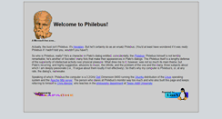 Desktop Screenshot of philebus.tamu.edu