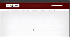 Desktop Screenshot of fishcamponline.tamu.edu