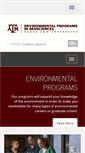 Mobile Screenshot of envp.tamu.edu