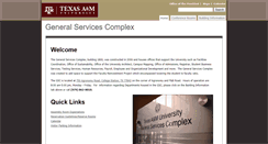 Desktop Screenshot of gscomplex.tamu.edu