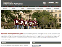 Tablet Screenshot of ints.tamu.edu